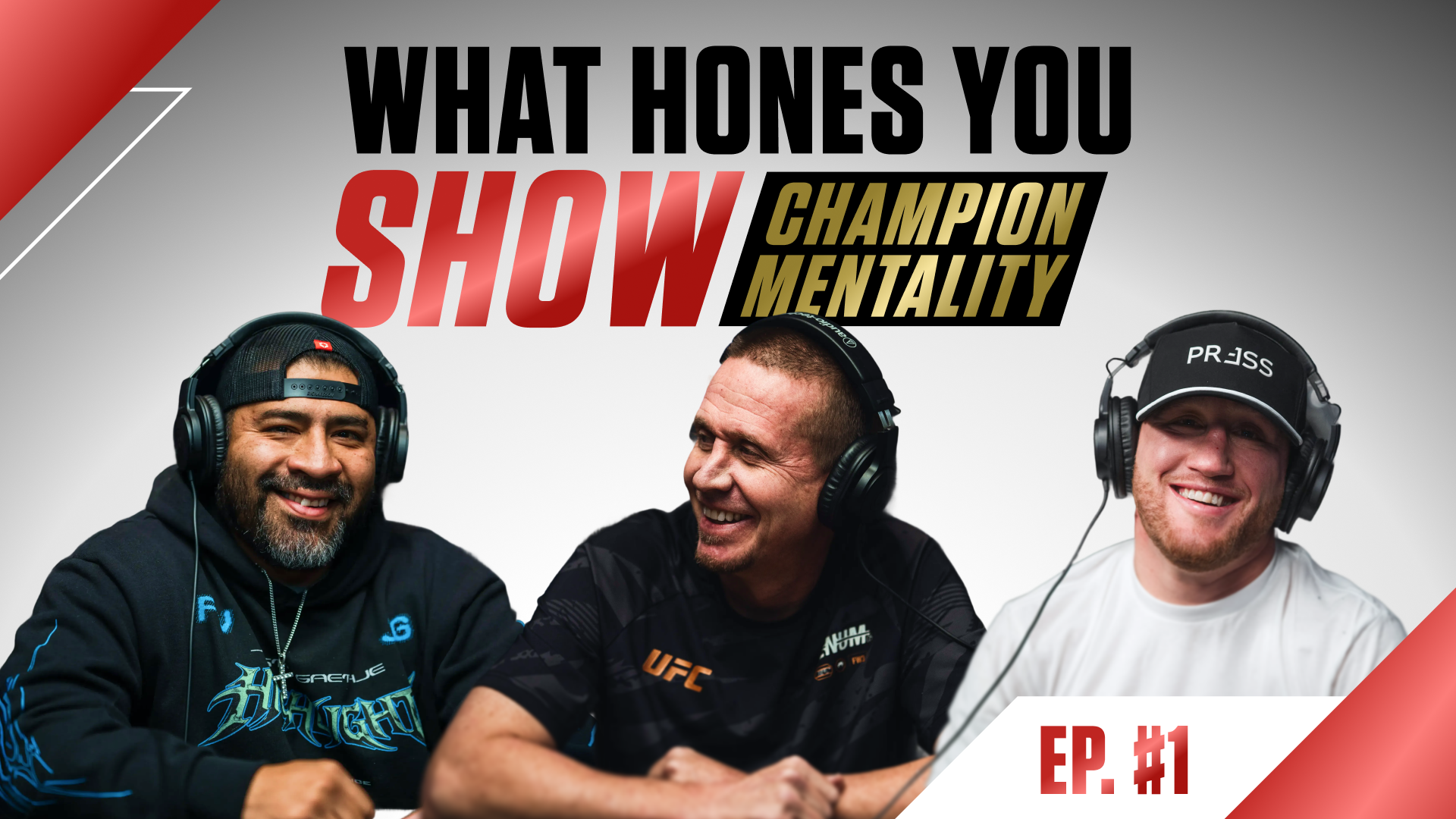 WHAT HONES YOU SHOW I EP. #1: FORGED LONG BEFORE THE LIGHTS, UFC 324 PREP WITH JUSTIN GAETHJE